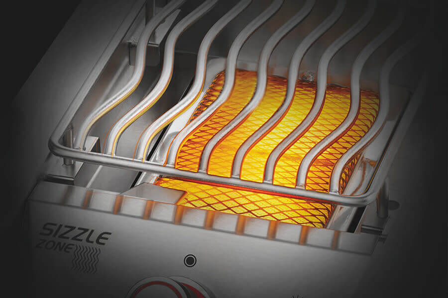 Napoleon Built-in 700 Series Single Infrared Burner with Stainless Steel Cover (NATURAL GAS)