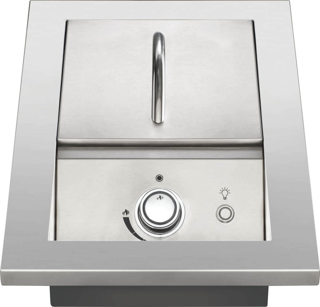 Napoleon Built-in 700 Series Single Range Top Burner with Stainless Steel Cover (NATURAL GAS)