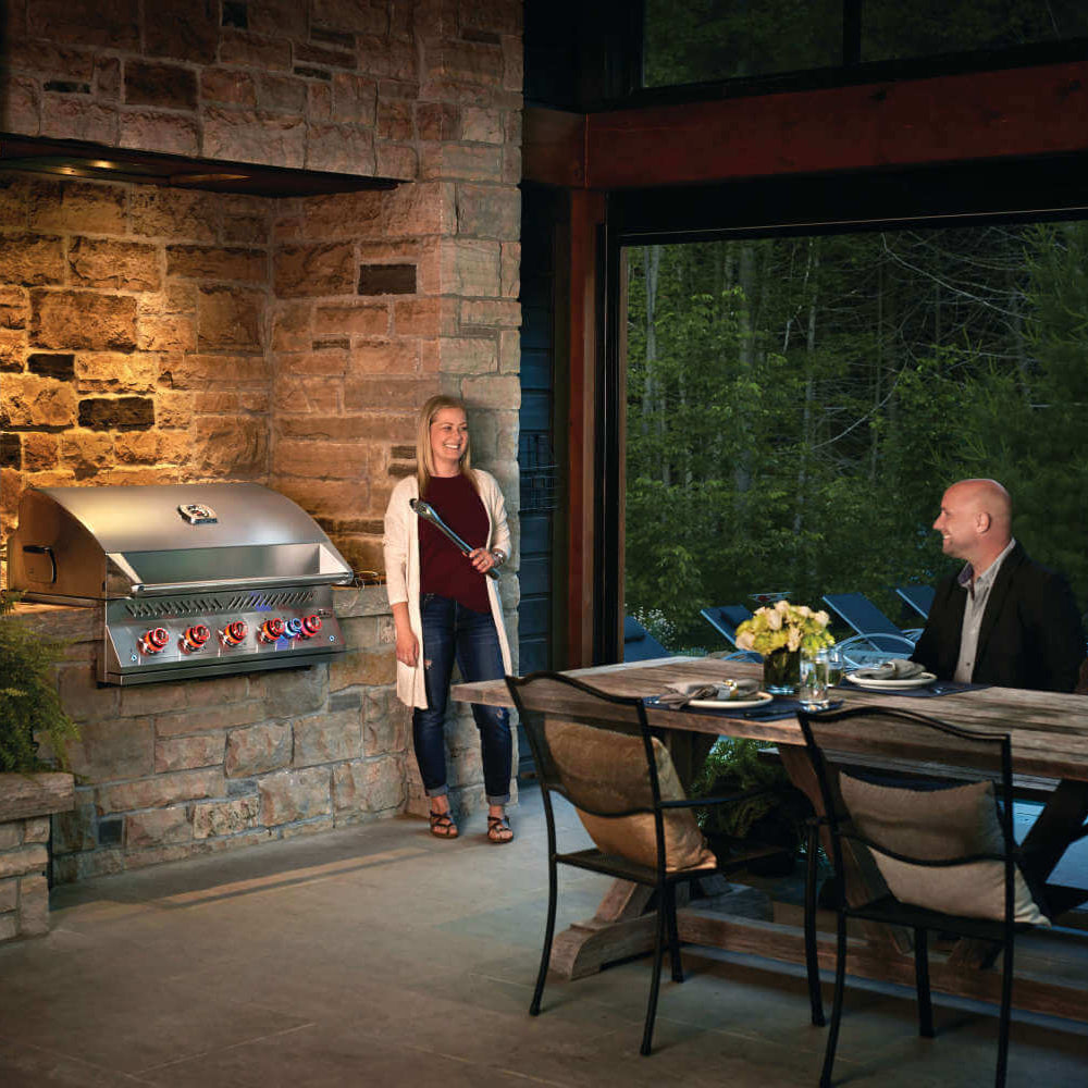 Napoleon Built-In 700 Series 38-inch Gas Grill with Rear Infrared Burner (NATURAL GAS)