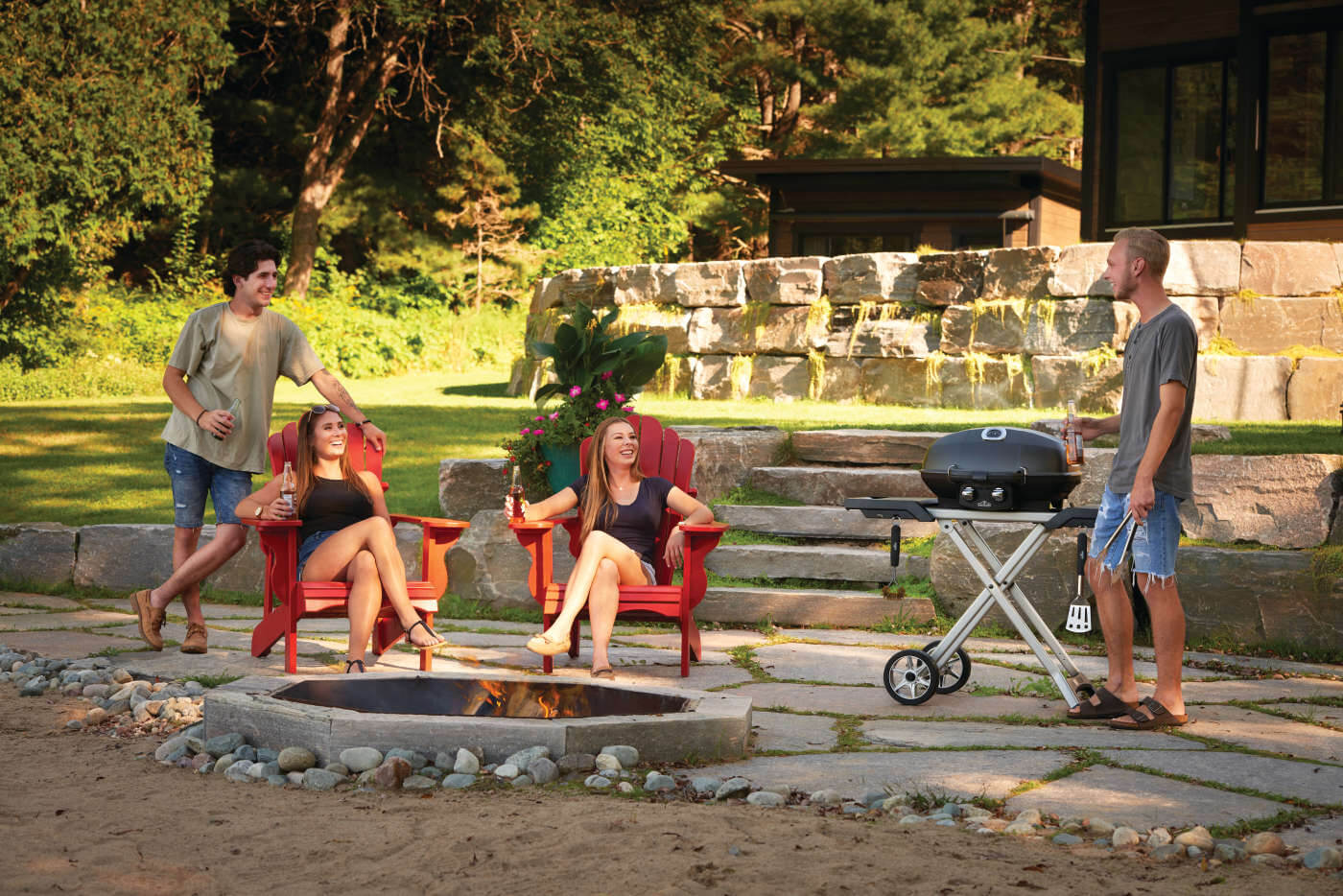 Napoleon TravelQ® PRO 285 with Scissor Cart , Propane