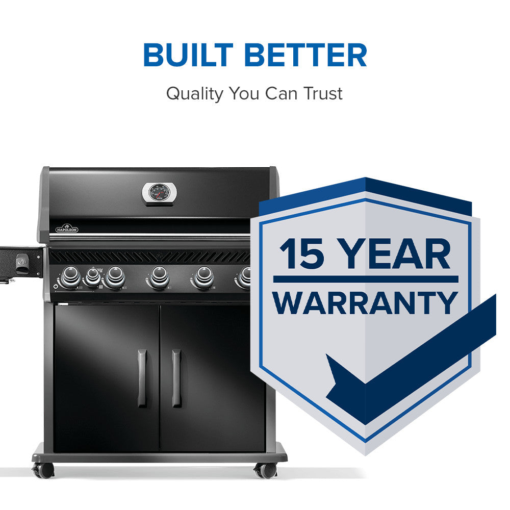Napoleon Rogue® PRO 625 SIB Black Gas Grill