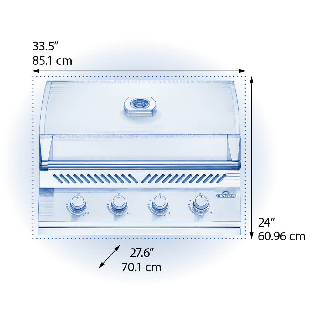 Napoleon Built-In 500 Series 32-inch Gas Grill (NATURAL GAS)