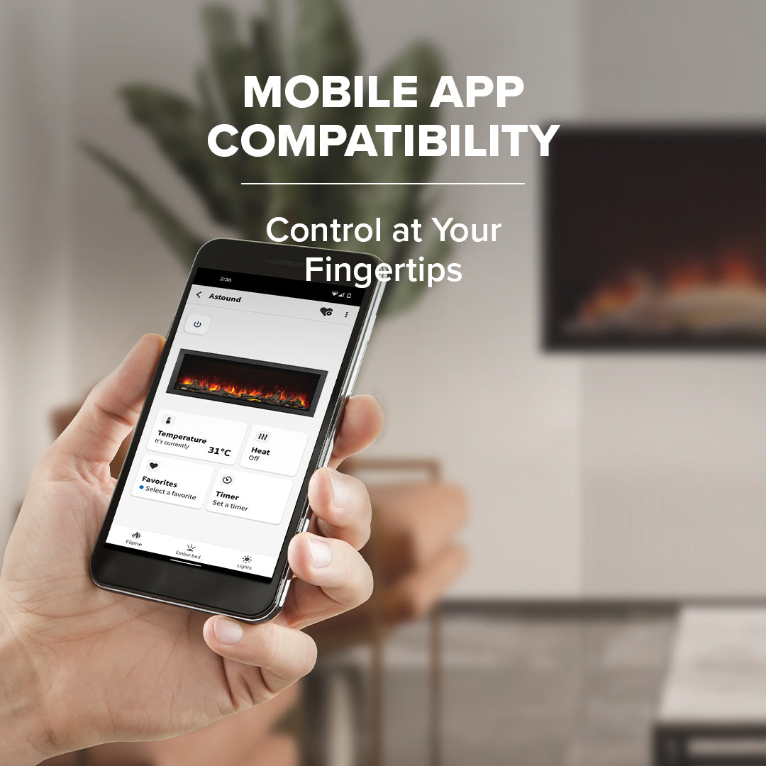 Napoleon Astound Electric Fireplace Series