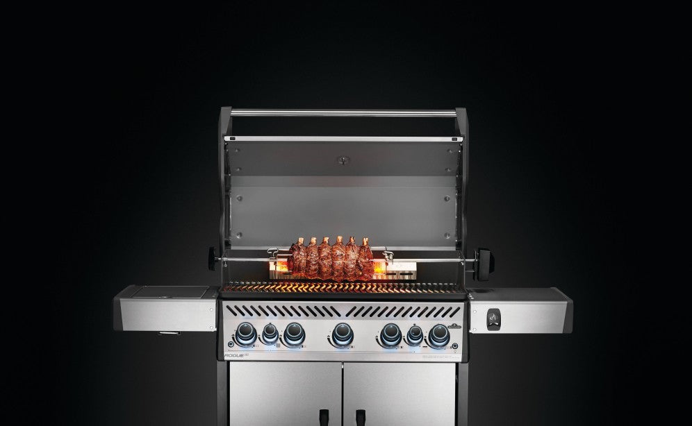 Upgrade your BBQ game with Napoleon Grill Accessories NZ, designed to complement your gas or charcoal grill perfectly. From rotisserie kits and grill covers to smoker boxes, tool sets, and cast iron cooking grids for all Napoleon BBQ's