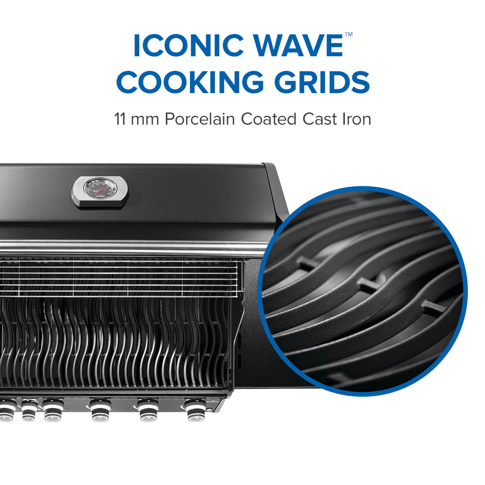 Napoleon Rogue® PRO 625 SIB Black Gas Grill